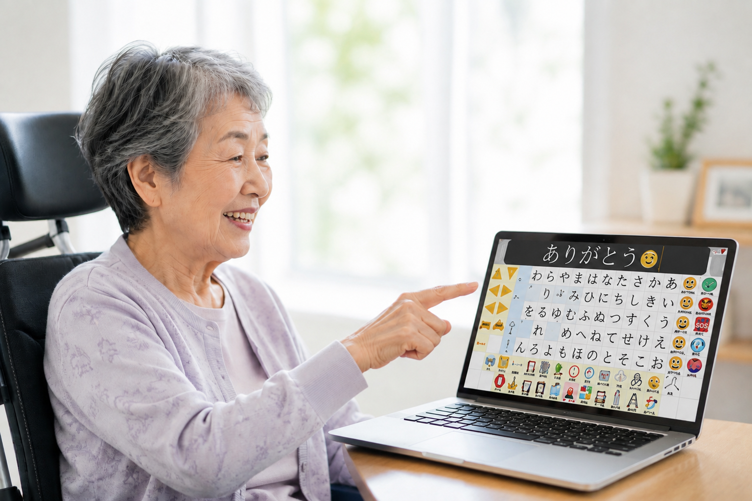 意思伝達装置を利用する方